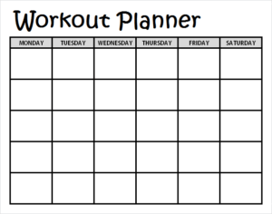 Printable September 2020 Calendar Holidays | Workout Planner Template