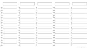 Printable Weekly To Do List Template Free Download | Pinterest | Tumblr